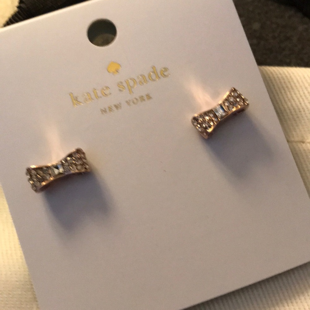 NEW Kate Spade ready set bow earrings - Picture 3 of 8